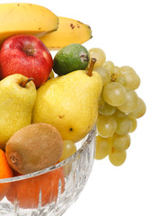 fruits in the vase