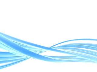 blaue Wellenform