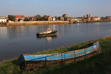 Kings Lynn & River Great Ouse, Norfolk, England
