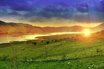 Lago matese  - incantato © raffaele musto