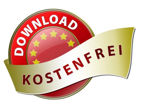 button download kostenfrei rot banner schleife