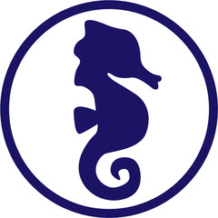 Seahorse Icon, Seepferdchen Icon © Alter Ego