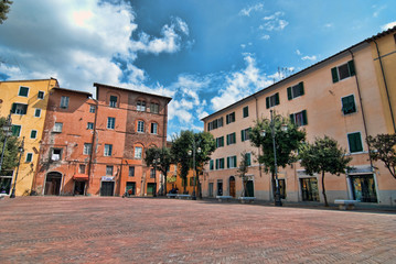 Fototapeta na wymiar Piazza della Pera, Pisa