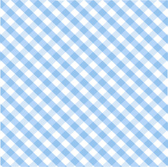 Seamless blue plaid pattern