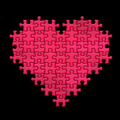 ハートのパズル