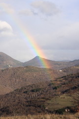 Arc-en-ciel dans l'aude,Pyrénées