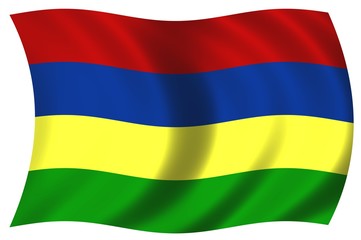 Obraz premium Nationalfahne von Mauritius