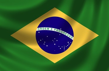 Nationalfahne von Brasilien