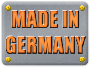 Blechschild Promotion