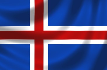 Nationalfahne von Island