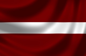 Nationalfahne von Lettland