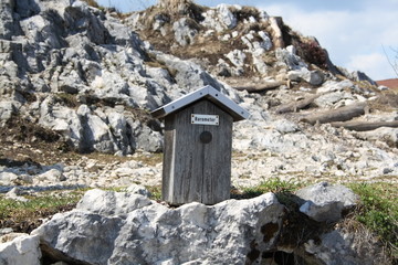 Wetterstation in den Bergen
