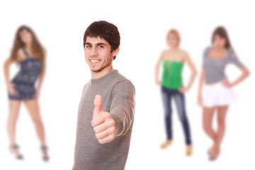 Obraz premium Casual group of people