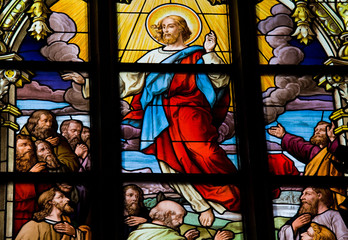 Resurrection of Christ - Stockholm church window