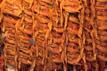 preserved duck meat