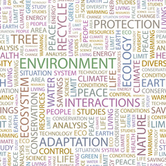 ENVIRONMENT. Seamless vector background.