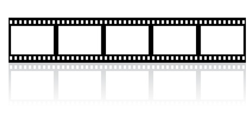 Schwarz/weiß Filmstreifen