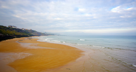 plage des basques à Biarritz