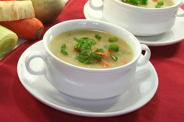 Kartoffelcremesuppe