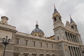 Fototapeta na wymiar Madrid Cattedrale