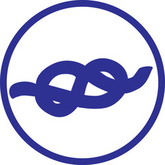 Bowline Icon / Seemannsknoten Icon