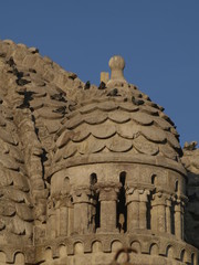 Detalle del cimborrio de la catedral de Zamora