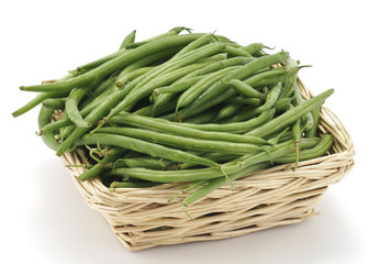 Fagiolini nel cestino