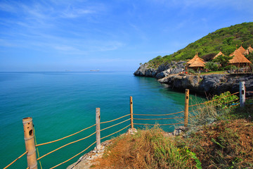 View from Sichang island,East of Thailand