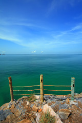 View from Sichang island,East of Thailand