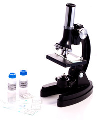Microscope and Specimen Jars