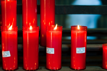 Church candles