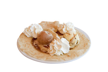 Crêpe dessert