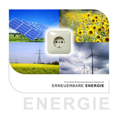 Erneuerbare Energie Konzept