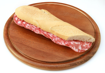 panino con salame