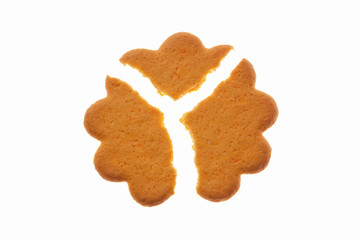 Three pieces cookie