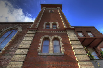 Fototapeta na wymiar Old Historic Church Bell Tower