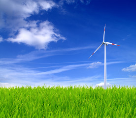 Windkrafanlage - alternative Energiegewinnung