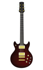 Obraz premium Gitara elektryczna