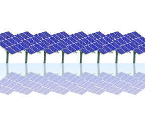 Freigestellte Solaranlagen