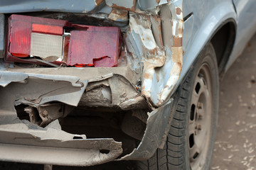 Broken car