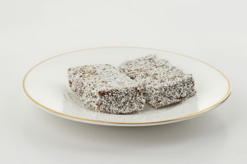 lamington cake fingers