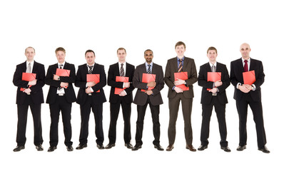 Obraz premium Group of people with documents
