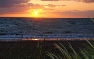 ATARDECER EN PLAYAS DE ANDALUCÍA