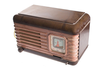 Vintage retro radio transistor