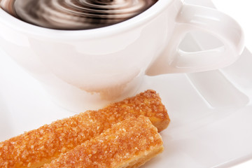 Close-up of a coffee cup