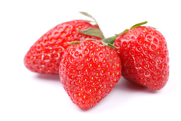 Fresh strawberry isolated