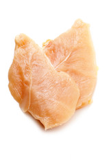 chicken breast isolated on white