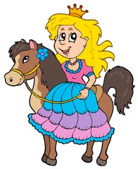 Cheval d& 39 équitation princesse mignon