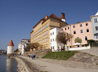 Fototapeta na wymiar Schaiblingsturm in Passau