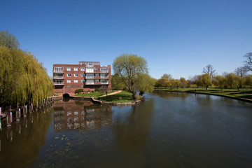 Fototapeta na wymiar Lucys Mill on the River Avon